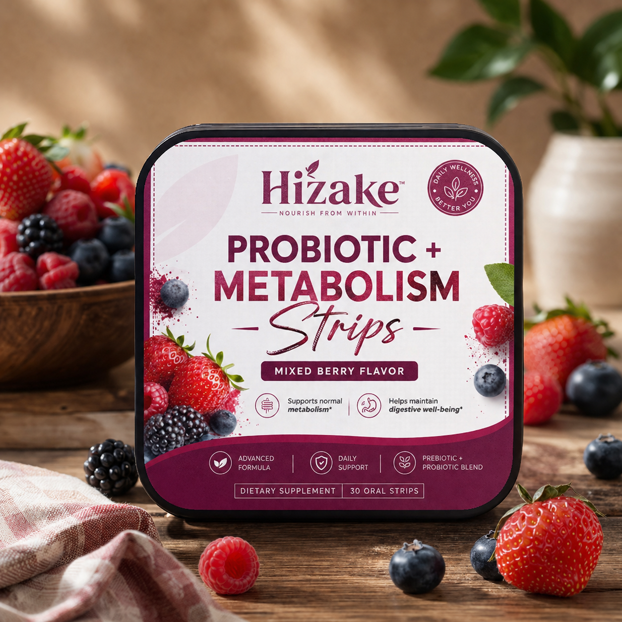 Probiotic + Metabolism Strips